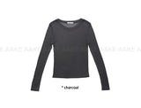 LAYER STITCH TENCEL LONGSLEEVE