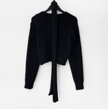 Moid muffler cardigan