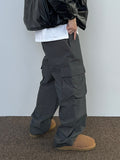 [1oz]padding Pocket Banding Pants