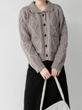 Madeleine Cable Knit Cardigan