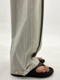 Folded Line Cotton Pants
