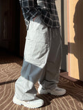 Diagonal Cargo Hip-hop Pants