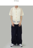 Rian linen collar cardigan