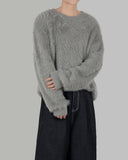 shaggy angora knit