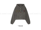 KITSCH APPLIQUE HOODIE