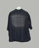 Nurse denim short sleeve shirt