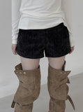 TC Velvet Low Shorts