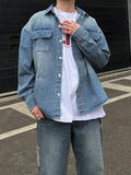 Sand Washed Denim Shirt