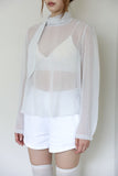 Mumi Dot Scarf Blouse