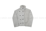 (3oz Quilting) FUR-COLLAR DOUBLE SHORT COAT