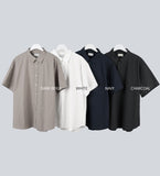 Light cotton short sleeve shirt