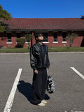 Muir minimal pocket leather jacket