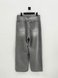 Graysh Long Wide Denim Jeans