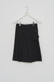 (W) Meta Pleats Skirt