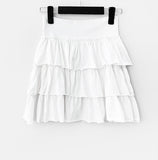 Rioul Tiered Mini Skirt