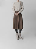 Wool Whole Garment Round Knit