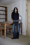 Rope Keyring Straight Jeans