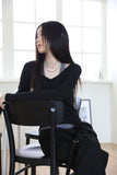 Halter layered T-shirt