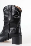Modern western ankle boots