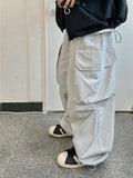 Silver Gray Balloon Pants