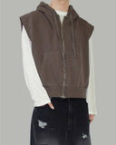 Cos Pigment Hooded Vest