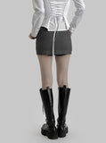 Latte Corset Shirt