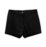 Desen Leather Patch Pants