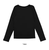 MILKY SLIM SLEEVE T