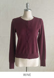 Marid Round Short Sleeve Knit Cardigan Set