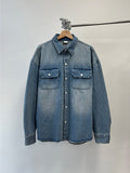 Sand Washed Denim Shirt