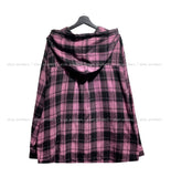 Lenni Check Over Hooded Shirt
