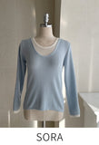 Ally Layered V-Neck Knit
