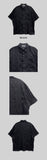 Mood Wrinkle Half Shirt
