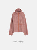 Vera Checked Windbreaker