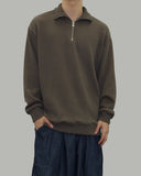 Union Half Knit Zip-up