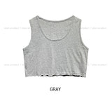 Philly cutting wide crop sleeveless