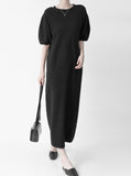 Hug Puff Cashmere One Piece