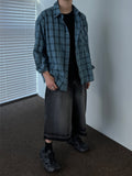 Linen Check Texture Shirt