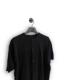 Minimal Round Neck Half Cardigan