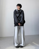 Lopian Knit Hood Zip-Up