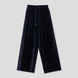 Clemen Velvet Track Pants