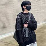 Brion Net Balloon Knit
