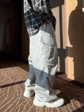 Diagonal Cargo Hip-hop Pants