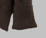 textured angora knit