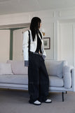 Hark eyelet denim pants