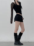 Ruben See-through Cardigan