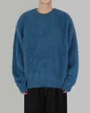 shaggy angora knit