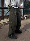 Nylon Cozy Cargo Pants