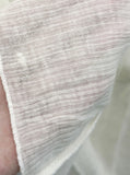See-through handwarmer boatneck tee