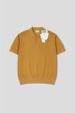 Three linen collar knit